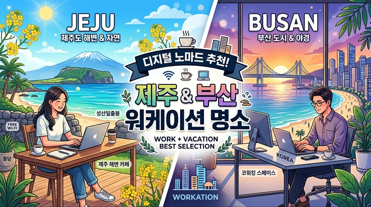 제주&부산 워케이션 명소 thumbnail