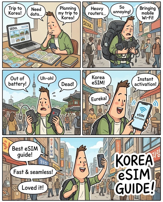 korea tour(e sim)
