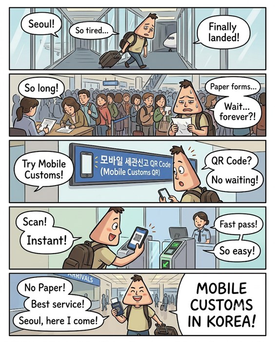 korea tour(mobile qr code)