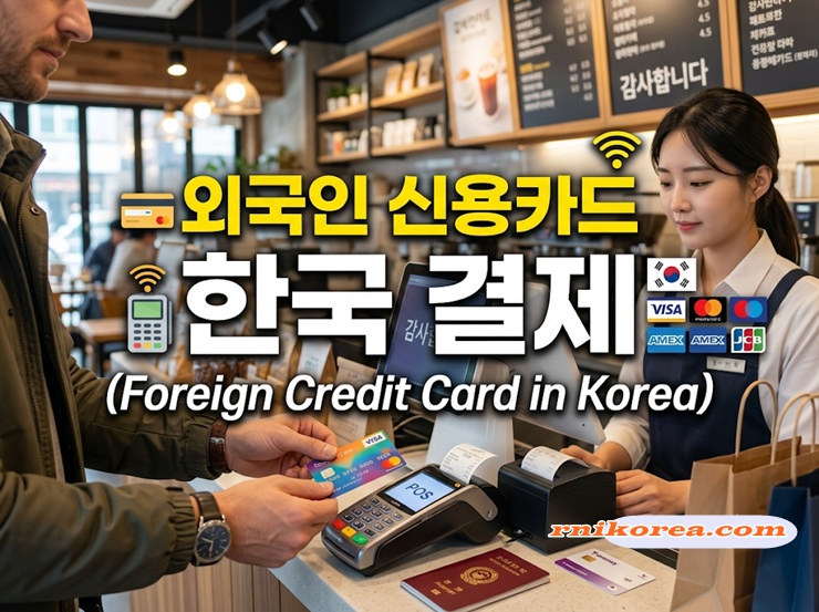 외국인 신용카드 한국 결재 thumbnail